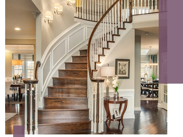 Изготовление лестниц под ключ в Стрежевом — металлокаркас и отделка