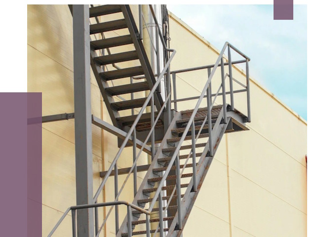 Пожарные лестницы в Стрежевом от 12234 руб. — монтаж и продажа | ПРОЛЁТ-Стж