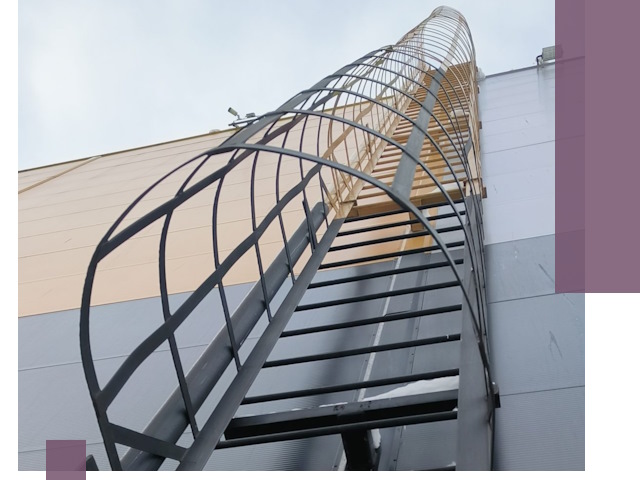 Изготовление и монтаж пожарных лестниц в Стрежевом профессионально