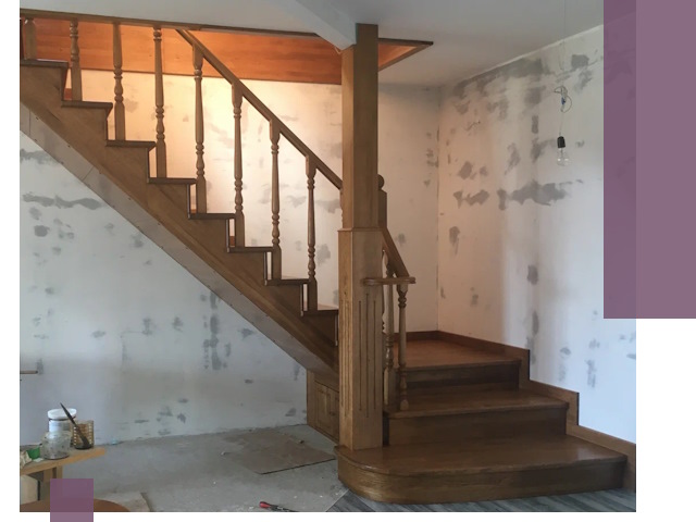 Ремонт деревянных лестниц в Стрежевом: быстро и качественно