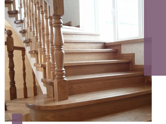 Реставрация деревянных лестниц в Стрежевом — качественно и быстро