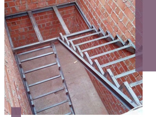 Монтаж металлических лестниц под ключ в Стрежевом быстро и качественно