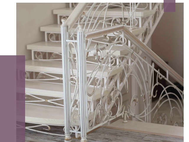 Изготовление кованых лестниц на заказ в Стрежевом от 86658 руб. | ПРОЛЁТ-Стж