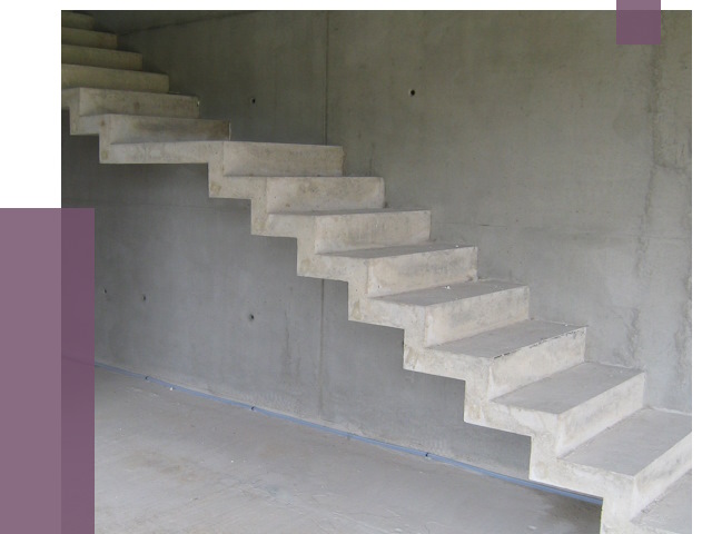 Бетонные лестницы в Стрежевом от 18861 руб. под ключ | ПРОЛЁТ-Стж