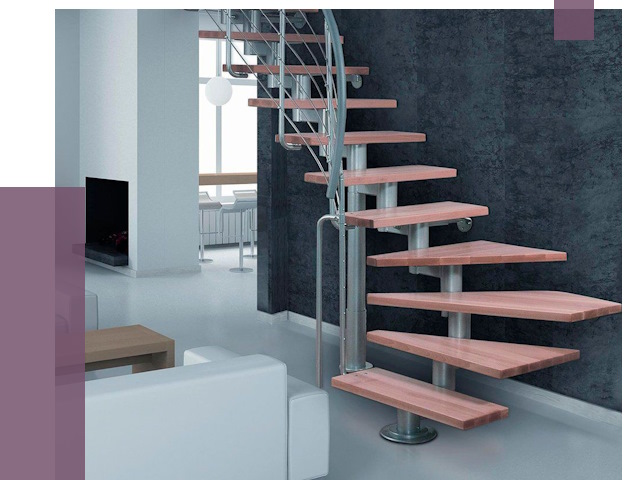 Модульные лестницы в Стрежевом от 16822 руб. — купить в ПРОЛЁТ-Стж