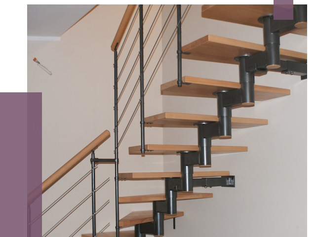 Изготовление модульных лестниц в Стрежевом от 11469 руб. 