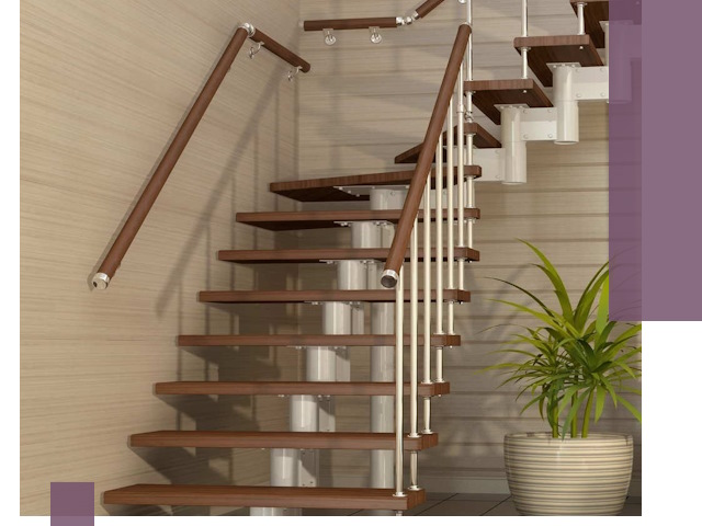 Изготовление модульных лестниц под ключ в Стрежевом