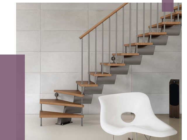 Монтаж модульных лестниц в Стрежевом от 6321 руб. 