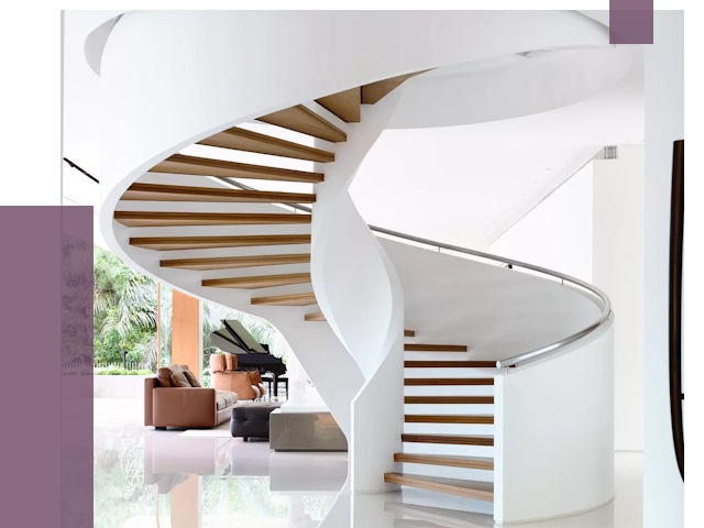 Винтовые лестницы в Стрежевом под ключ от 48426 руб. | ПРОЛЁТ-Стж