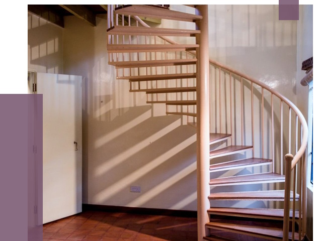 Изготовление винтовых лестниц на заказ в Стрежевом от 75953 руб. | ПРОЛЁТ-Стж