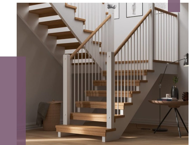 Маршевые лестницы в Стрежевом от 37976 руб. — монтаж | ПРОЛЁТ-Стж