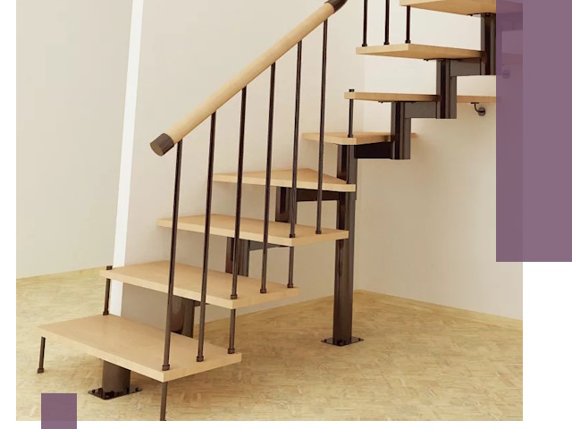 Монтаж лестниц на больцах в Стрежевом — быстро и надежно