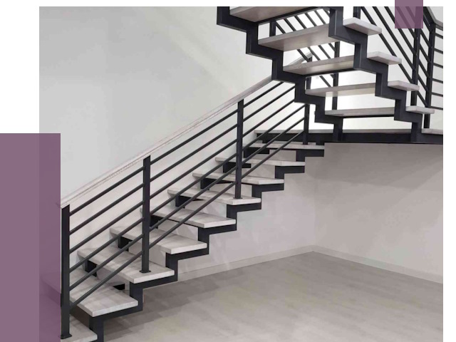 Лестницы на металлокаркасе под ключ в Стрежевом от 12744 руб. | ПРОЛЁТ-Стж