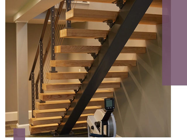 Лестницы на монокосоурах под ключ в Стрежевом - изготовление и монтаж