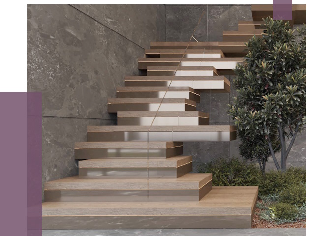 Современные лестницы в Стрежевом от 13763 руб. | ПРОЛЁТ-Стж