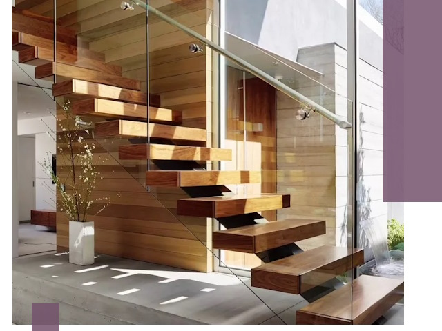 Современные лестницы на заказ в Стрежевом — изготовление и монтаж