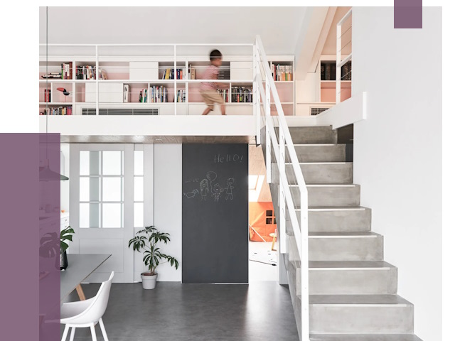 Лестницы для двухуровневой квартиры в Стрежевом от 175864 руб. | ПРОЛЁТ-Стж