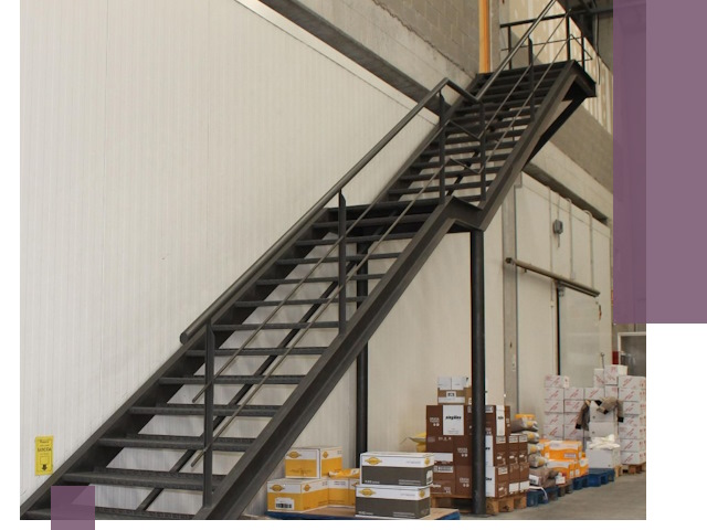 Лестницы для производства в Стрежевом — изготовление и монтаж