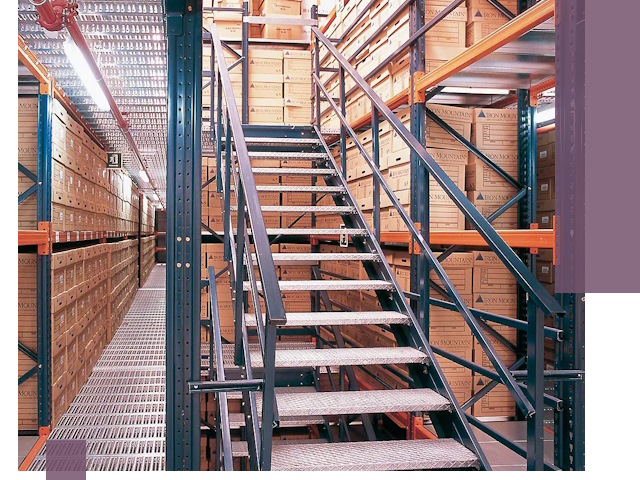 Лестницы складские прочные и безопасные под ключ в Стрежевом