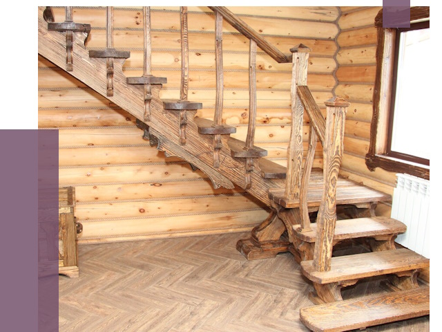 Лестницы в баню в Стрежевом от 19065 руб. — изготовление | ПРОЛЁТ-Стж