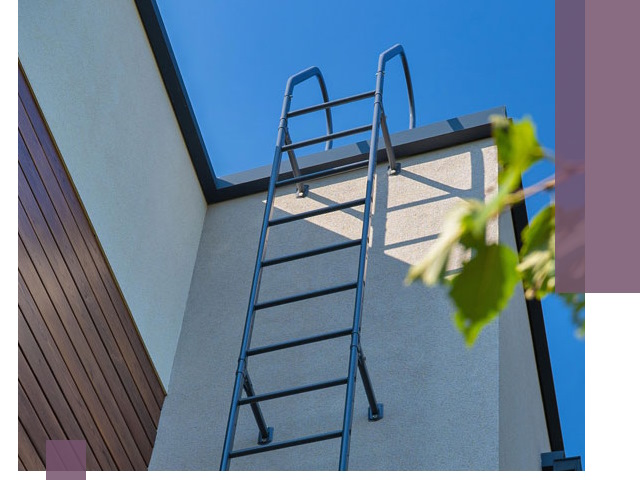 Лестницы на крышу в Стрежевом — изготовление, монтаж, демонтаж