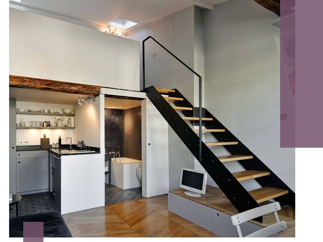 Лестницы на антресоль под ключ в Стрежевом — изготовление и монтаж