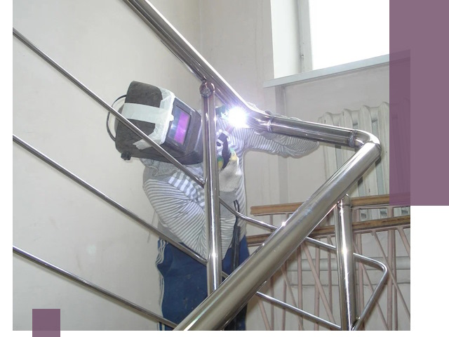 Монтаж перил и ограждений качественно в Стрежевом