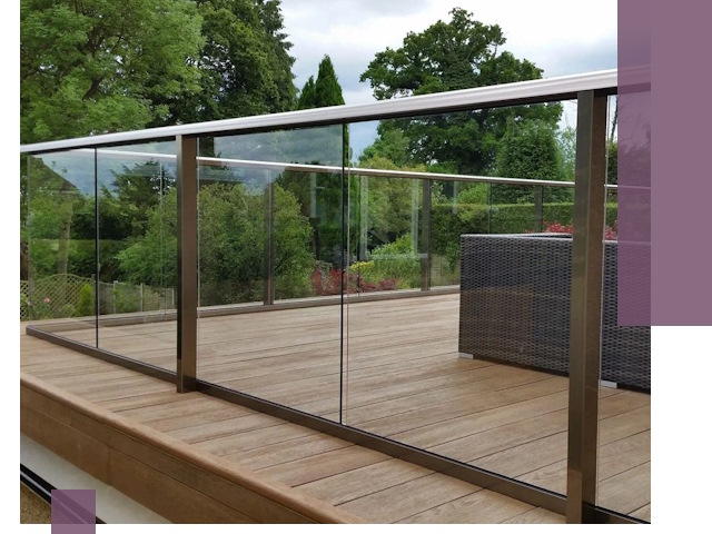 Алюминиевые перила на заказ в Стрежевом — монтаж и гарантия