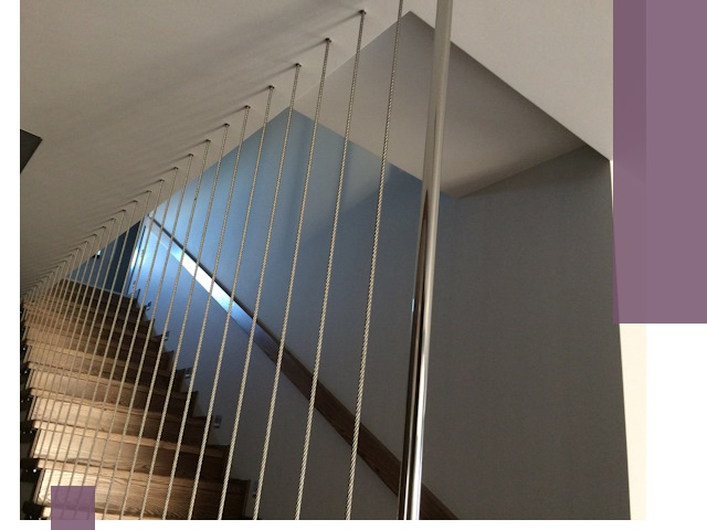 Тросовые перила под ключ в Стрежевом — производство и монтаж