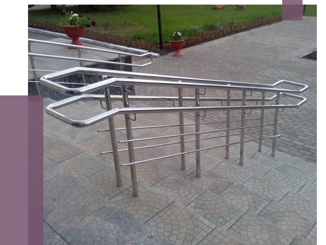 Перила для инвалидов в Стрежевом от 7565 руб. под ключ | ПРОЛЁТ-Стж