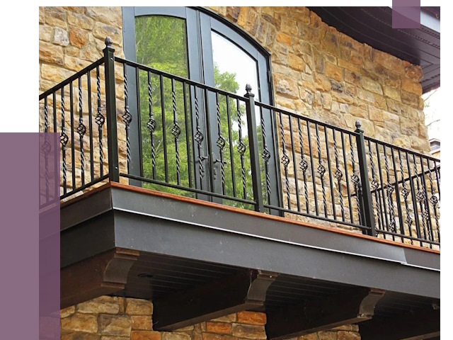 Балконные ограждения в Стрежевом от 8003 руб. — купить | ПРОЛЁТ-Стж