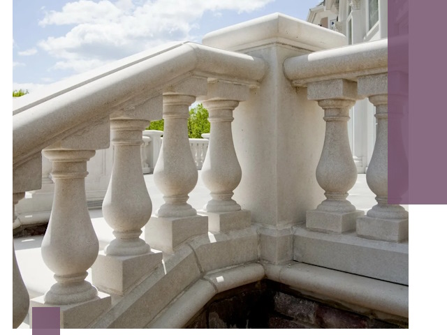 Балюстрады из металла и камня под ключ в Стрежевом