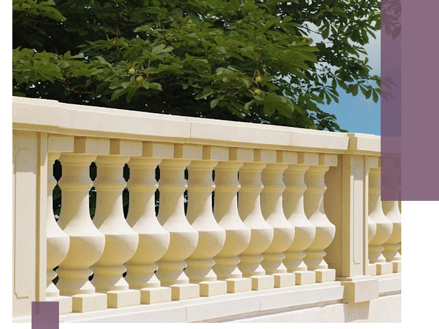 Установка балюстрады в Стрежевом: изготовление и монтаж под ключ