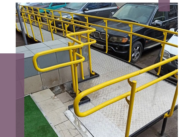 Стационарные пандусы в Стрежевом от 12234 руб. | ПРОЛЁТ-Стж