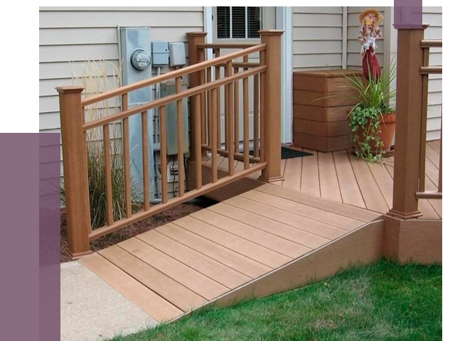 Пандус на крыльцо в Стрежевом под ключ от 7748 руб. 