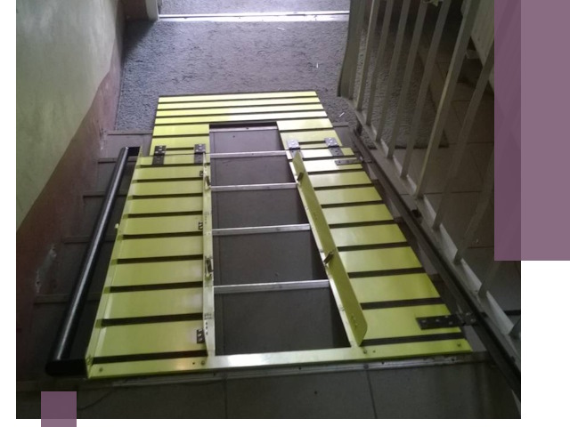 Профессиональный монтаж пандуса в подъезд в Стрежевом