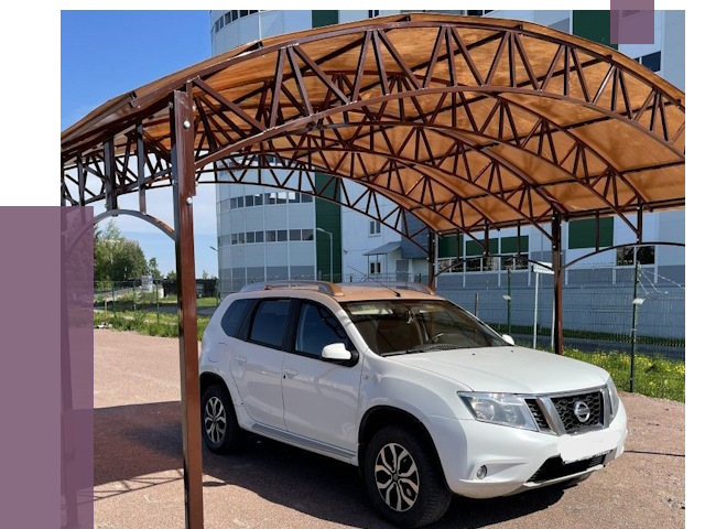 Недорогие навесы в Стрежевом от 42819 руб.  | ПРОЛЁТ-Стж