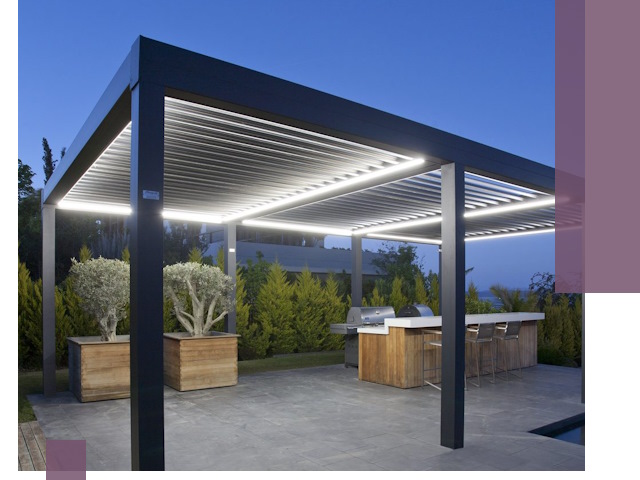 Навесы отдельно стоящие под ключ в Стрежевом из металла и поликарбоната