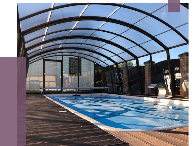 Навесы для бассейна в Стрежевом от 16720 руб. под ключ | ПРОЛЁТ-Стж