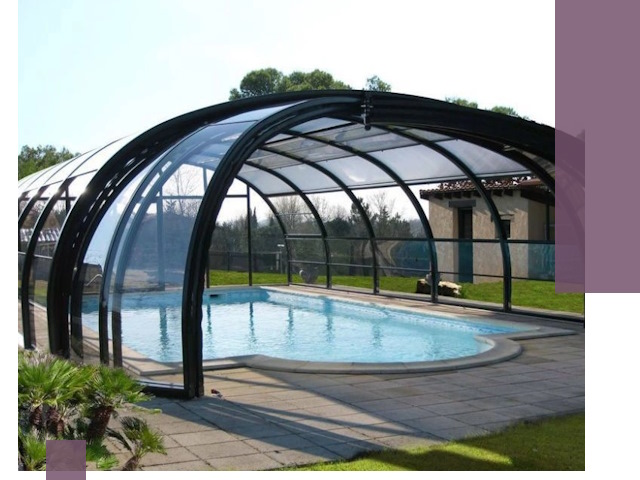 Навесы для бассейна в Стрежевом: изготовление и монтаж под ключ