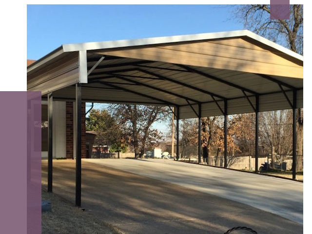 Двускатные навесы в Стрежевом от 8003 руб.  | ПРОЛЁТ-Стж