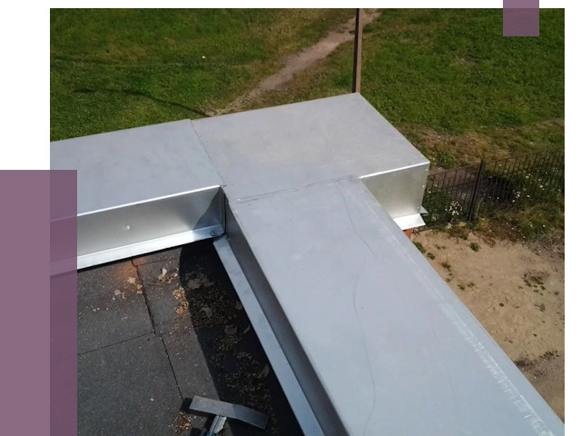 Оцинкованные парапеты в Стрежевом от 8003 руб.  | ПРОЛЁТ-Стж