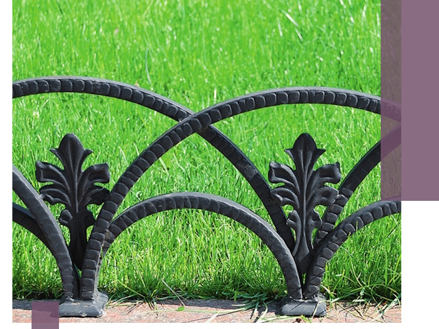 Декоративные металлические бордюры под ключ в Стрежевом