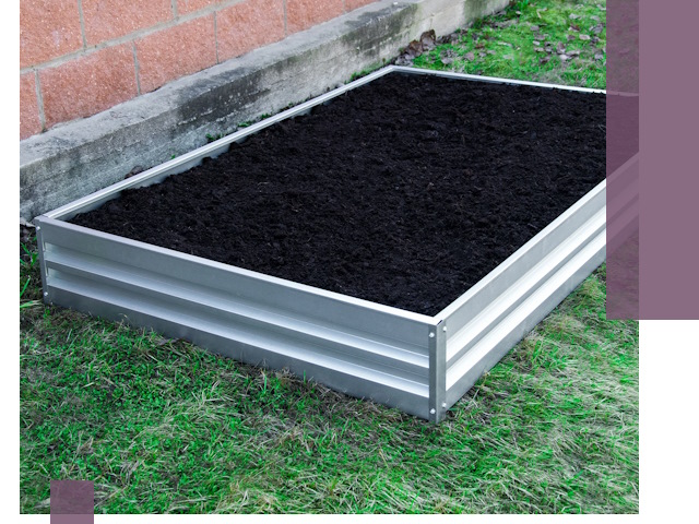 Металлические бордюры для грядок в Стрежевом: прочность и аккуратность