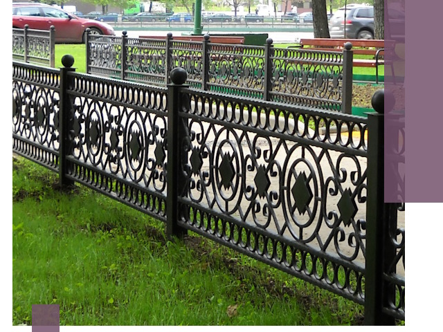 Секционные газонные ограждения под ключ в Стрежевом