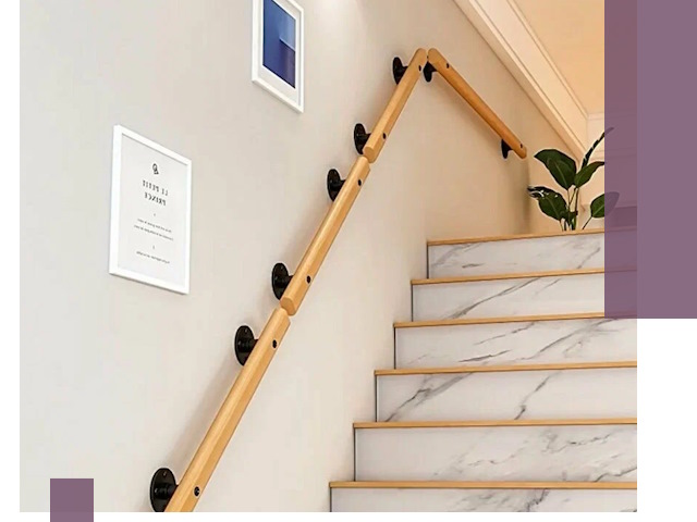 Поручни металлические и деревянные под ключ в Стрежевом