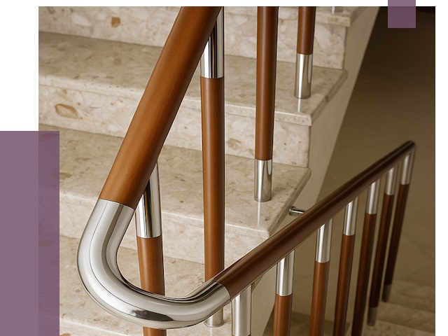 Монтаж поручней в Стрежевом от 9685 руб. монтаж под ключ | ПРОЛЁТ-Стж