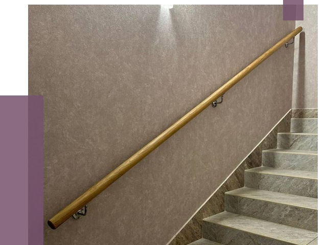 Пристенные поручни в Стрежевом под ключ от 3925 руб. 