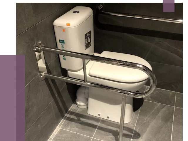 Поручни для санузлов в Стрежевом от 4282 руб. | ПРОЛЁТ-Стж