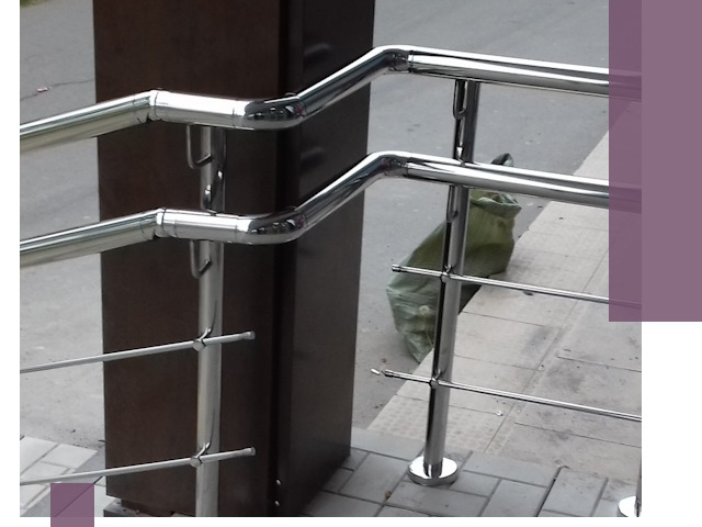 Монтаж поручней из нержавеющей стали в Стрежевом качественно и быстро